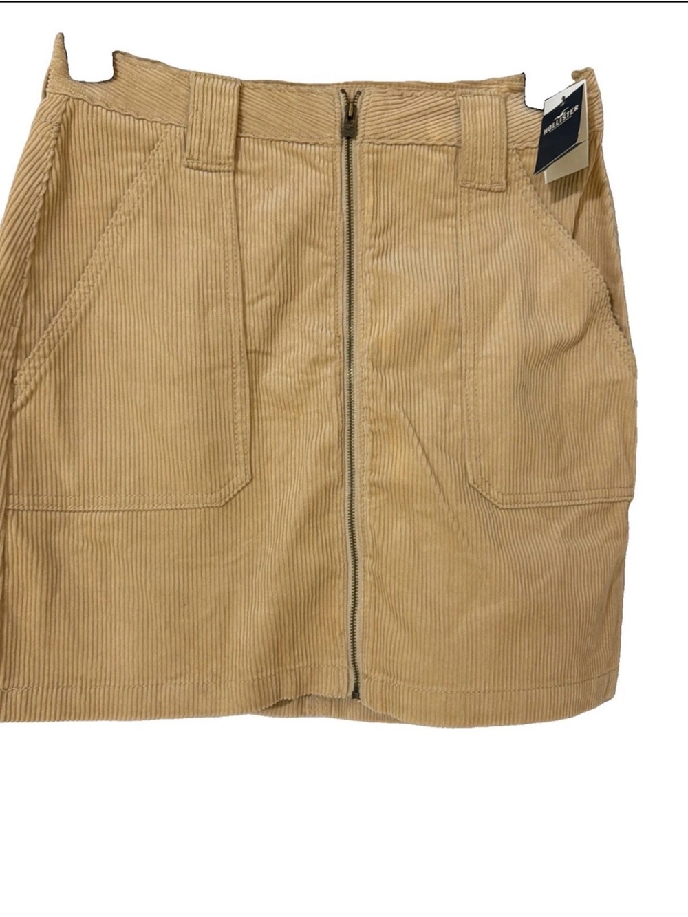 Hollister ultra high rise Corduroy Zip-Front Women's Mini skirt Wm’s/Jr’s